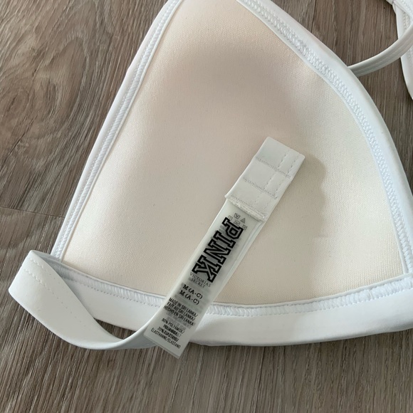 PINK VICTORIA SECRET Triangle Bikini Top Size M - Picture 5 of 5